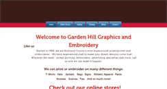 Desktop Screenshot of gardenhillgraphics.com